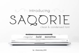 Boost Your Campaign with Saqorie Family Font
