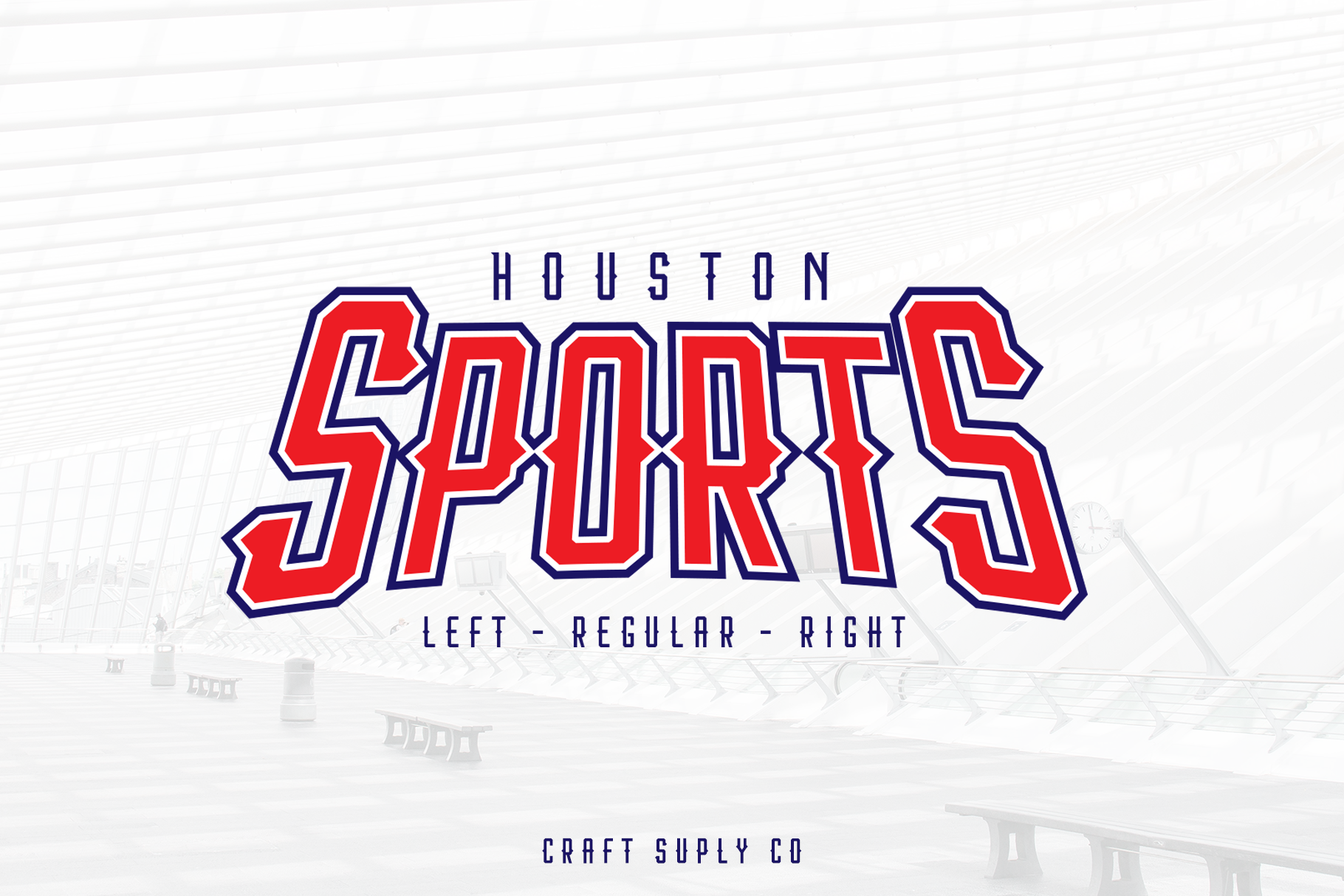 Bring Your Creations to Life with Houston Sports Font
