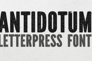Bring Your Handmade Creations to Life with Antidotum Font