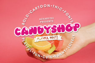 Candyshop: A Sweet and Playful Typeface