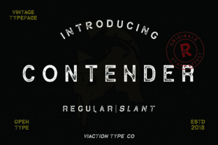 Contender: The Eye-Catching Font for Bold Campaigns