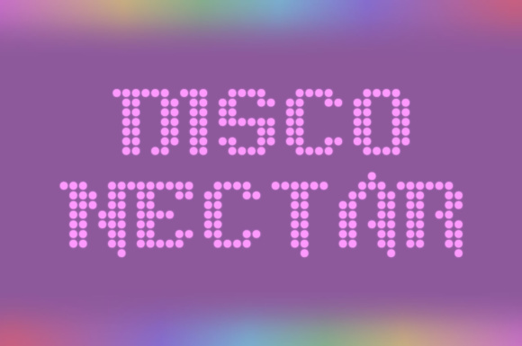 Disco Nectar: A Groovy Font for Eye-Catching Branding