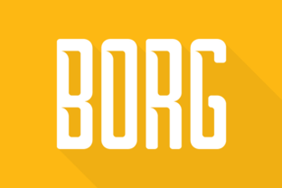 Discover Borg: A Geometric Display Font for Modern Web Design
