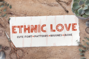 Discover Ethnic Love: A Charming Display Font for Web Design