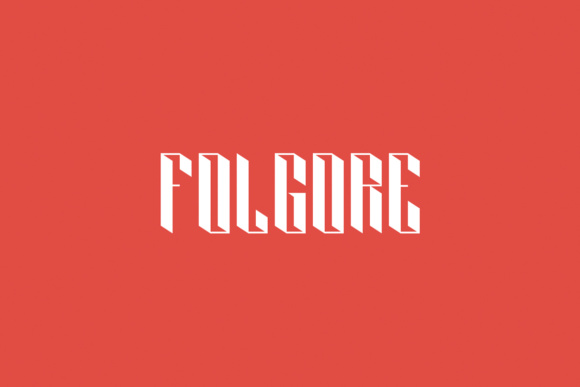 Discover Folgore: A Fun 3D Display Font for Creative Web Design