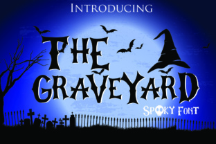 Discover The Graveyard: A Spooky Yet Playful Font for Editorial Design