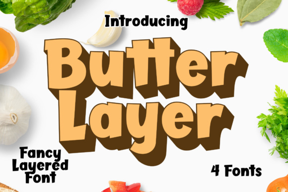 Discovering Butter Layer: A Charming Display Font for Editorial Design