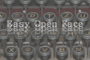 Easy Open Face: A Striking Serifed Display Font for Bold Branding