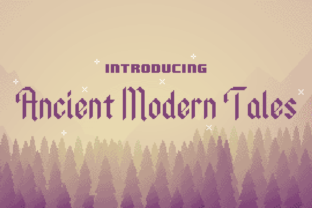 Enhance Your Brand with Ancient Modern Tales Font