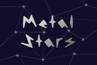 Enhance Your Campaigns with Metal Stars Font