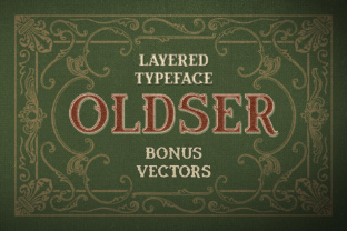 Enhance Your Web Design with Oldser, a Premium Vintage Display Font