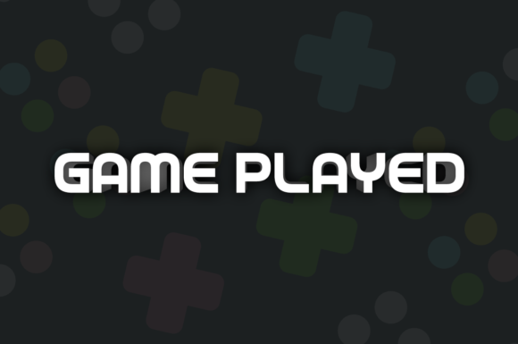 Game Played: A Retro Font for Modern Editorial Design