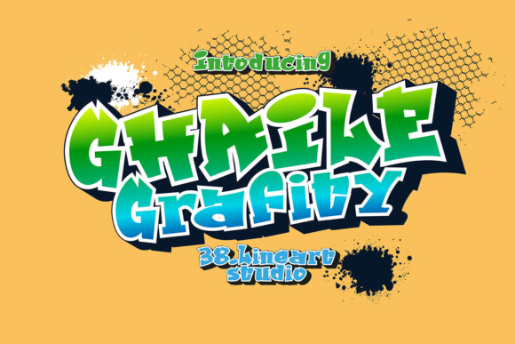Ghaile Grafiti: A Bold and Creative Display Font