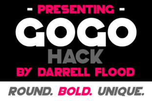 GoGo Hack: A Bold Sans-Serif for Eye-Catching Branding