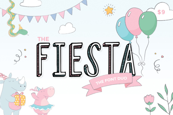 Introducing Fiesta Duo: A Vibrant Font for Editorial Design