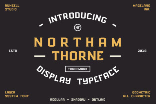 Northam Thorne: Elevate Your Brand with This Striking Display Font
