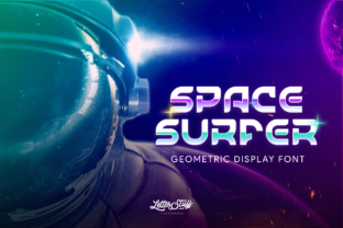 Space Surfer: A Bold and Modern Display Font