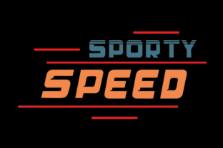 Sporty Speed: A Dynamic Display Font for Impact