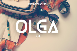 Transform Your Brand with Olga: A Clean Stencil Font