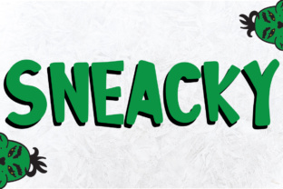 Unwrap the Magic of Sneacky: A Grinch-Inspired Display Font